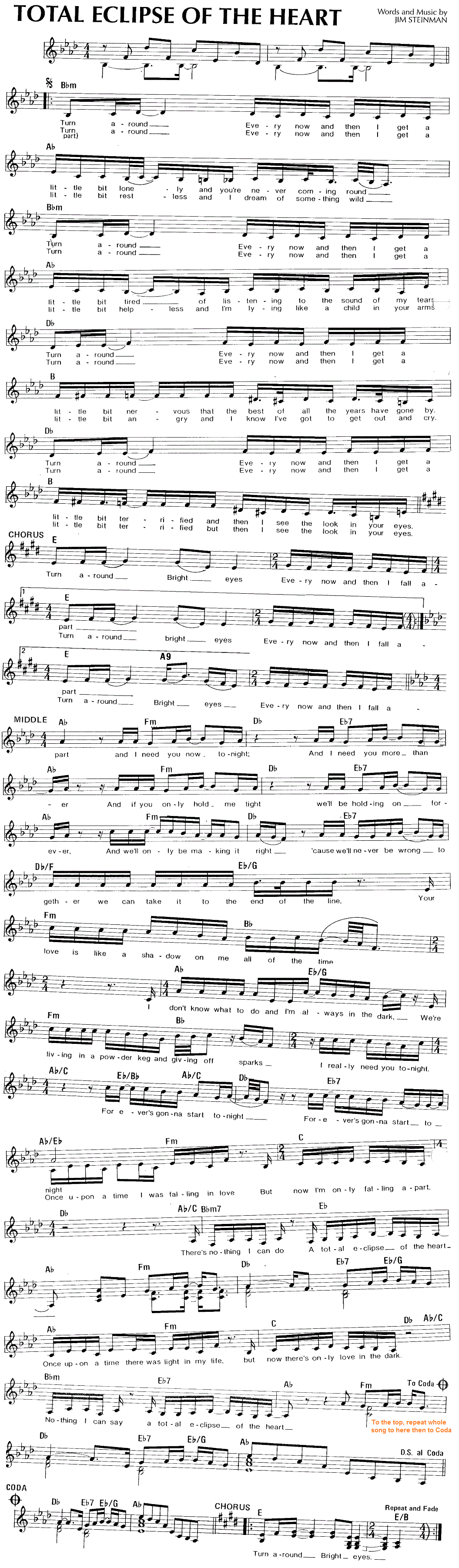 Sheet Music